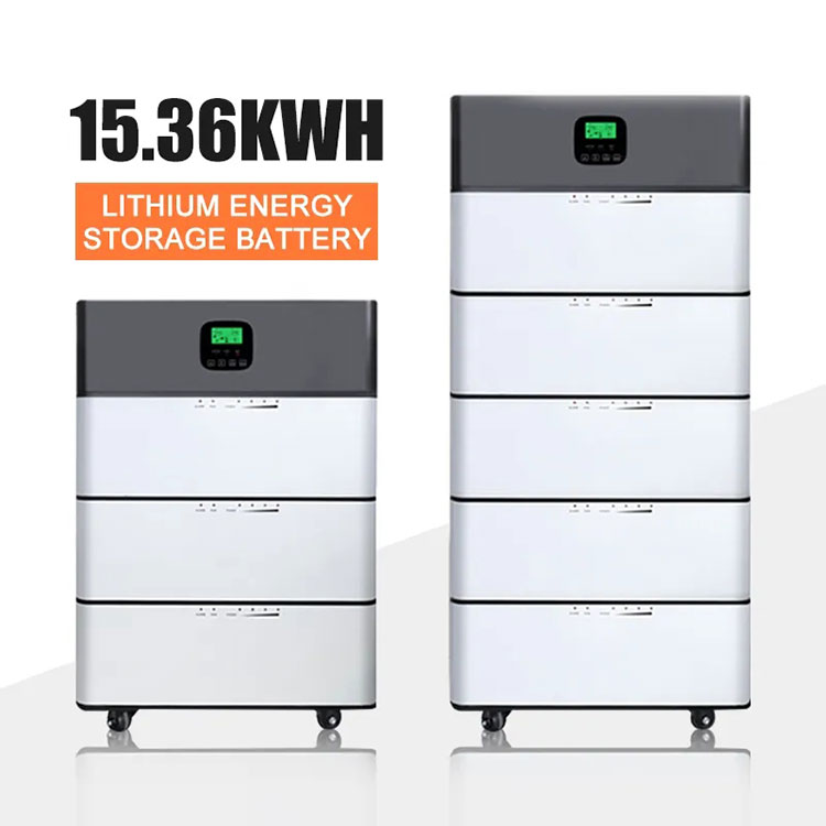 15.36KWH stapelbare lithiumbatterij